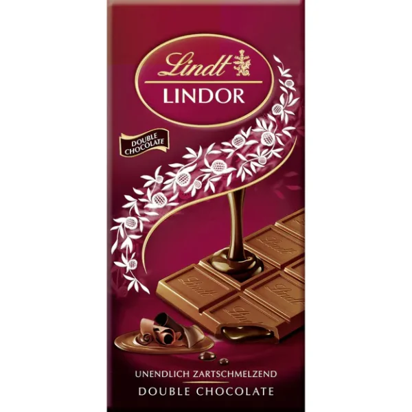 Lindt Lindor Tafel Double Chocolate (100g)