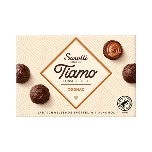 Sarotti Tiamo Tr&uuml;ffelpralinen Cognac (125g)