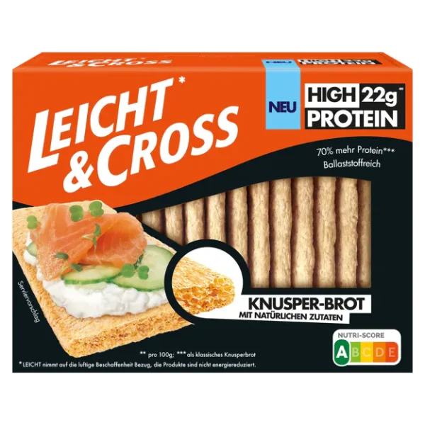 Leicht &amp; Cross Knsuperbrot - Protein (115g)