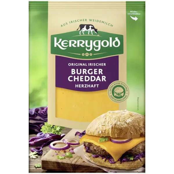 Kerrygold Burger Cheddar herzhaft (130g)