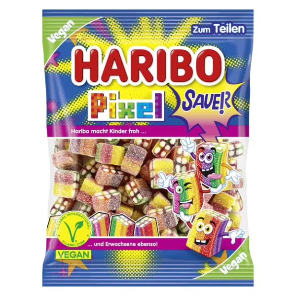 Haribo Pixel sauer vegan (160g)