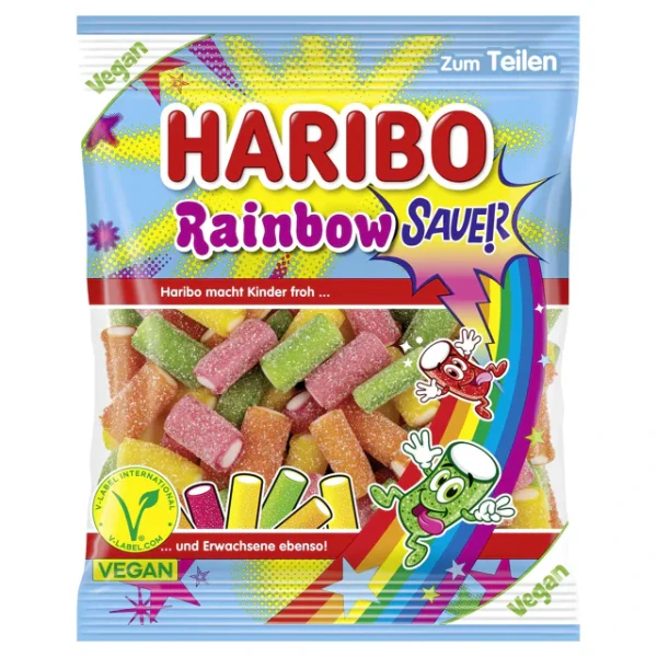 Haribo Rainbow Fizz vegan (160g)