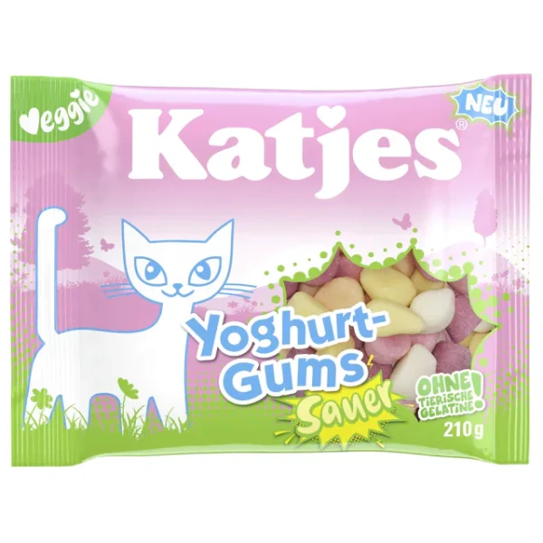 Katjes Yoghurt Gums sauer (210g)