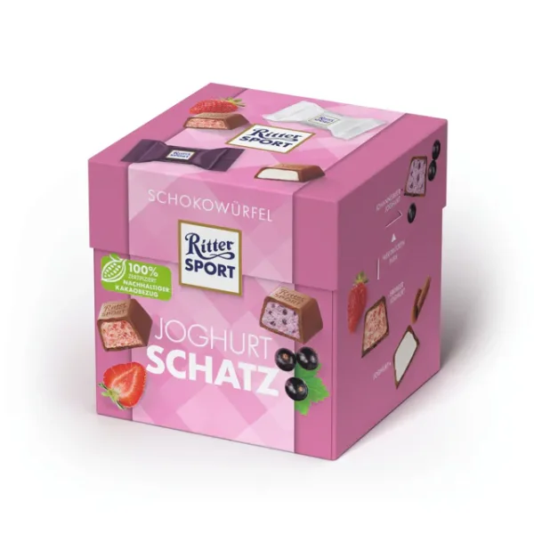 Ritter Sport Schokow&uuml;rfel Joghurtschatz (176g)