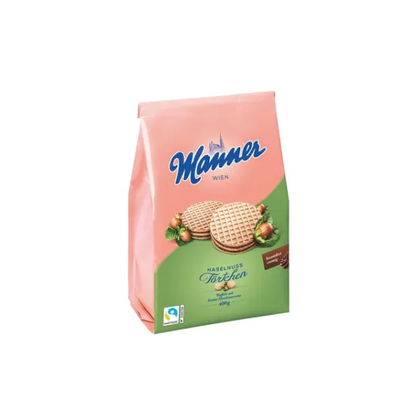 Manner Haselnuss T&ouml;rtchen (400g)