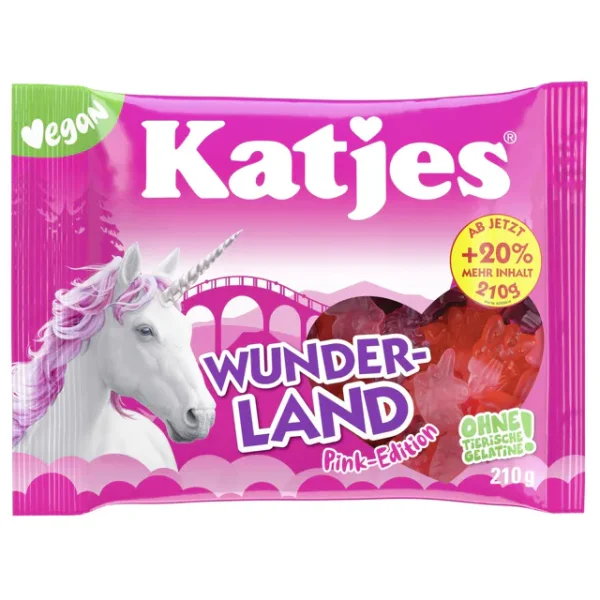 Katjes Wunderland Pink (210g)