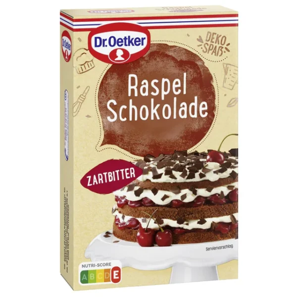 Dr. Oetker Schokoraspeln - Zartbitter (100g)