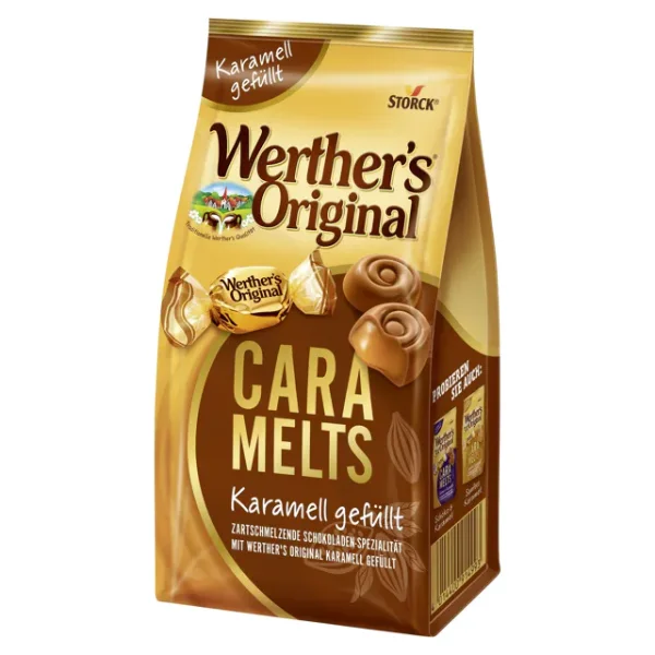 Werthers Original Caramelts mit Karamell gef&uuml;llt (153g)