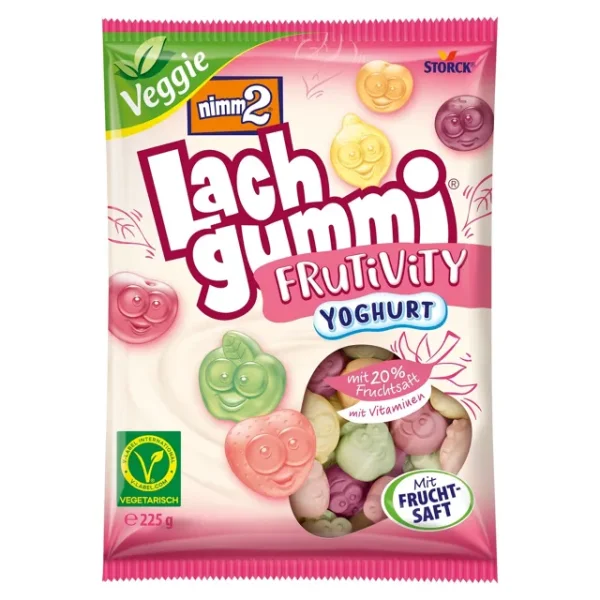 Nimm 2 Lachgummi Fruitivity Yoghurt (225g)