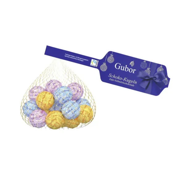 Gubor Massiv Schokokugeln - Vollmilch (100g)