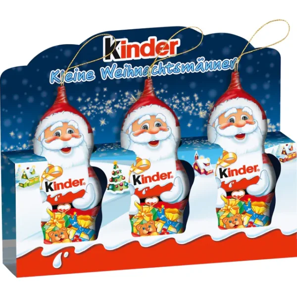 Kinder Kleine Schokoladenweihnachtsm&auml;nner (45g)