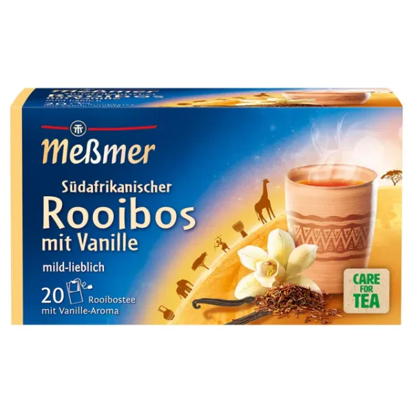 Me&szlig;mer S&uuml;dafrikanischer Rooibos Vanille (20 Beutel)