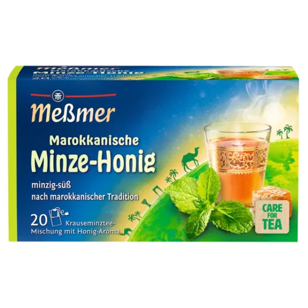 Me&szlig;mer Marokkanische Minze-Honig (20 Beutel)