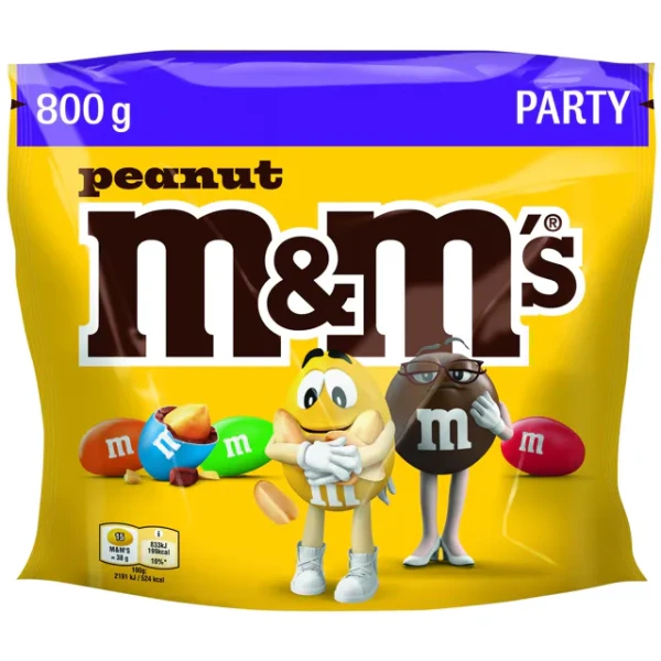 M&amp;M&acute;s Peanut (800g)