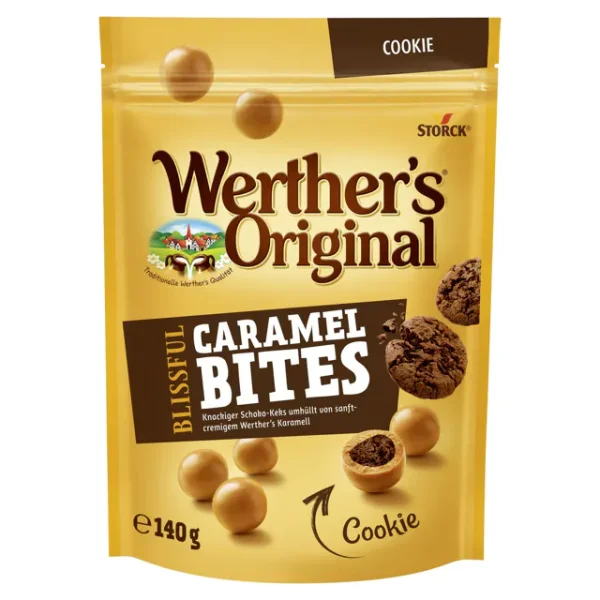 Werthers Original Caramel Bites Cookie (140g)