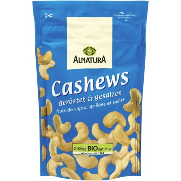 Alnatura Bio Cashewkerne gesalzen und ger&ouml;stet (300g)