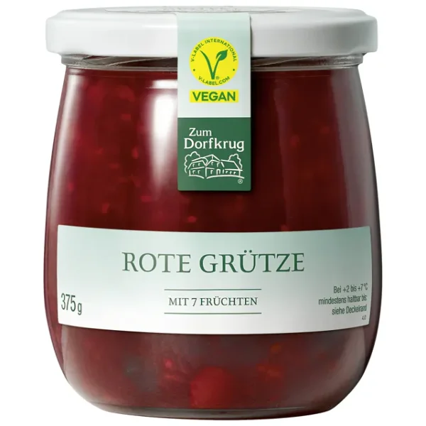 Zum Dorfkrug Rote Gr&uuml;tze (375g)