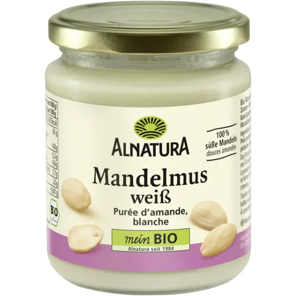 Alnatura Bio Mandelmus - wei&szlig; (250g)