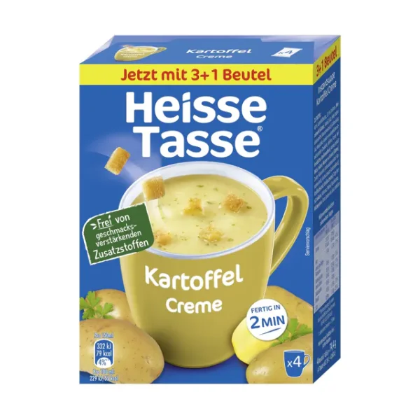 Erasco Heisse Tasse Kartoffel Creme (4x18,6g)