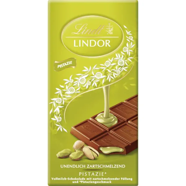 Lindt Lindor Tafel Pistazie (100g)