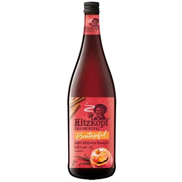 Hitzkopf Bratapfel Gl&uuml;hwein (1l)