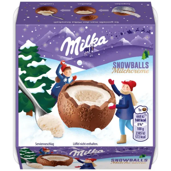Milka Snowballs Milchcreme (112g)