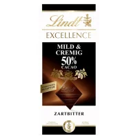Lindt Excellence Mild & Cremig Zartbitter 50% (100g)