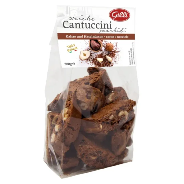 Gilli weiche Cantuccini Kakao &amp; Haseln&uuml;sse (200g)