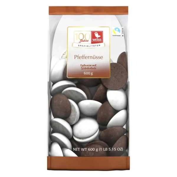 Weiss Pfeffern&uuml;sse (600g)