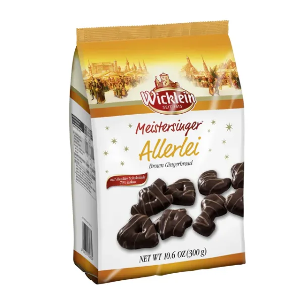 Wicklein Lebkuchen Allerlei Zartbitter (300g)