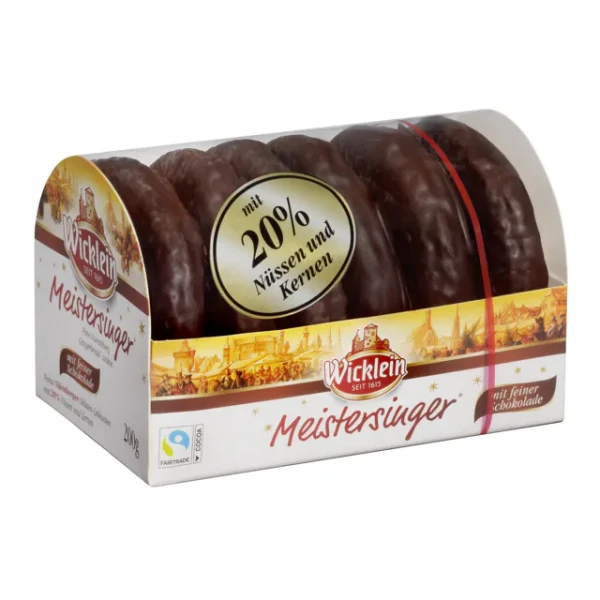Wicklein Oblaten-Lebkuchen schokoliert (200g)
