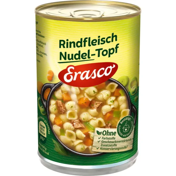 Erasco Rindfleisch Nudel-Topf (400g)