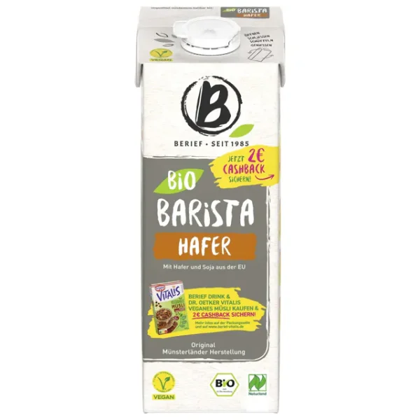 Berief Bio Haferdrink Barista (1l)