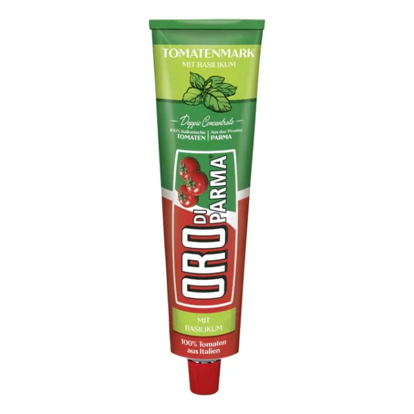 Oro di Parma Tomatenmark Basilikum (200g)