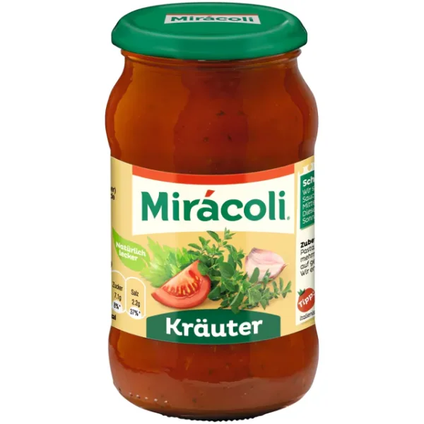 Miracoli Tomatensauce Kr&auml;uter (400g)