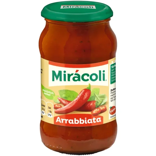 Miracoli Tomatensauce Arrabiata (400g)