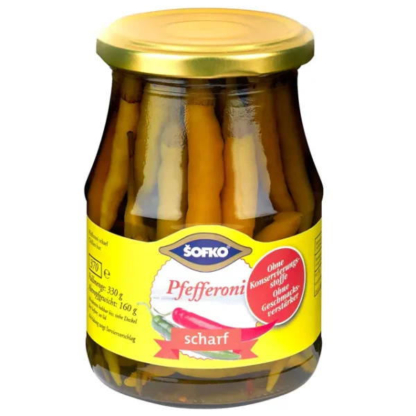 Sofko Pfefferoni scharf (370ml)