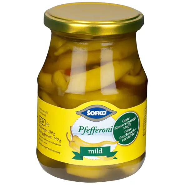 Sofko Pfefferoni mild (370ml)