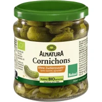 Alnatura Bio Cornichons ohne Zuckerzusatz (330g)