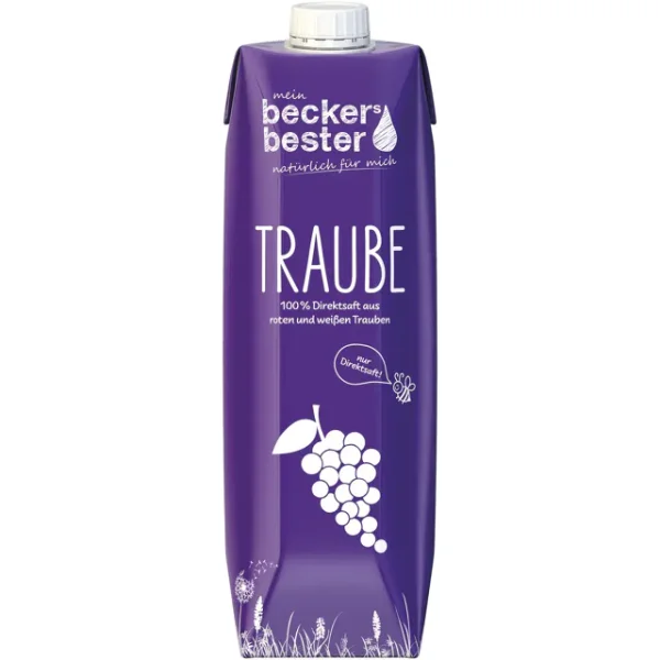 Beckers Bester Traubensaft (1l)