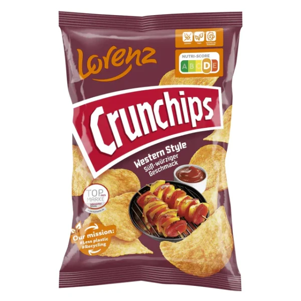 Lorenz Crunchips Western Style (150g)