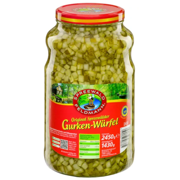 Spreewald Gurken-W&uuml;rfel (2650ml)