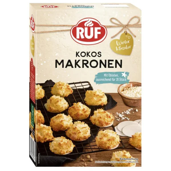 Ruf Backmischung Kokos Makronen (385g)
