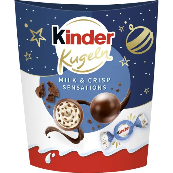 Kinder Kugeln Milk &amp; Crisp Sensations (90g)