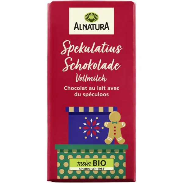 Alnatura Bio Spekulatius Schokolade Vollmilch (100g)