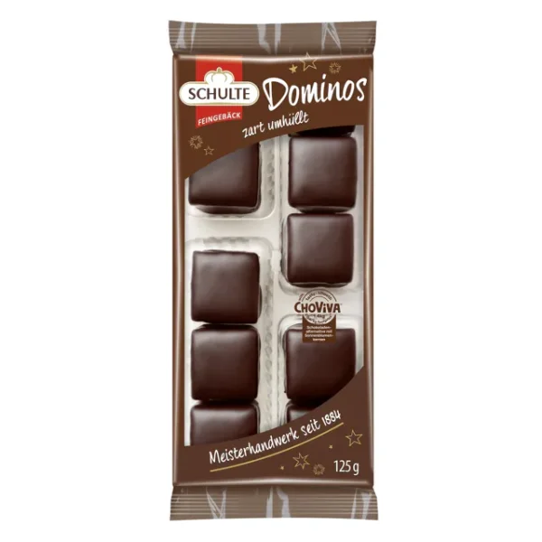 Schulte Dominos dunkel (125g)