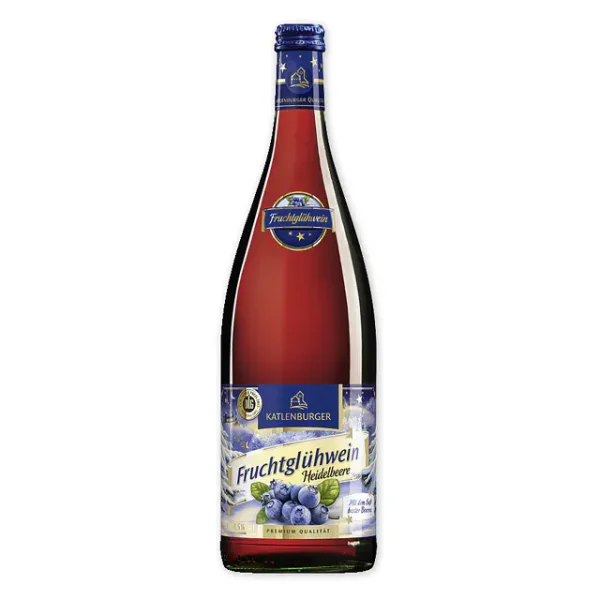 Katlenburger Fruchtgl&uuml;hwein Heidelbeer (1l)