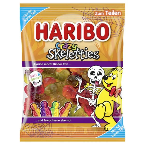 Haribo Crazy Skeletties (160g)