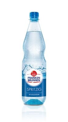 Frankenbrunnen Mineralwasser spritzig PET (1l)