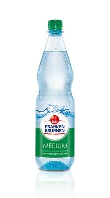 Frankenbrunnen Mineralwasser medium PET (1l)